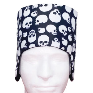 506 Scrub Cap II Front View Skull