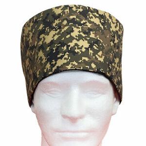 505 scrubbie front view Model Digi Brown Camo