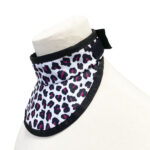 220 Thyroid Shield Pink Leopard 3:4 view