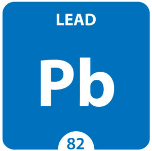 Lead Chemical 82 element of periodic table. Molecule And Communication Background. Lead Chemical Pb, laboratory and science background. Essential chemical minerals and micro elements"n